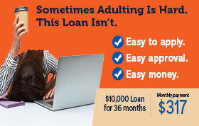 Unsecured Loan up to $10,000