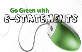 Go Green with E-Statements