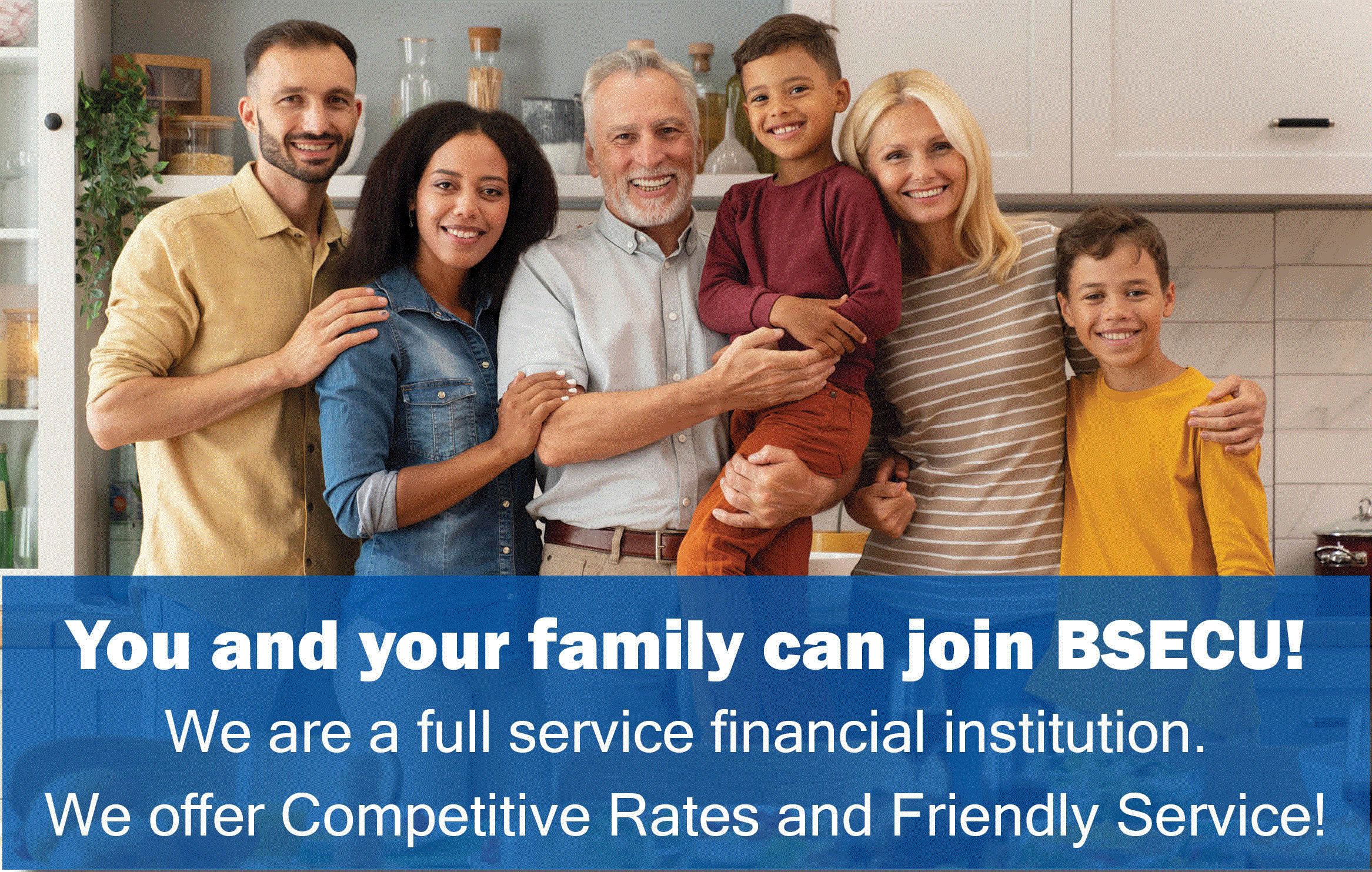 You and Your Family Can Join