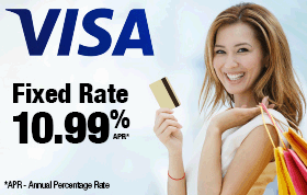 Fixed Rate VISA 10.99% APR